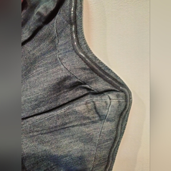 1990s / Y2K Juicy Couture jean tube top dress. - Picture 4 of 5